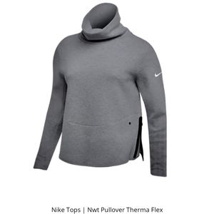NIKE Women's thermal dri-fit pullover cowl neck size L